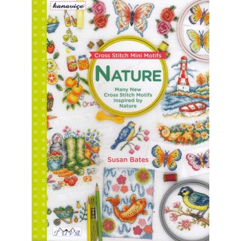 Libro Punto de Cruz Mini Motivos Naturaleza Tuva 6200 Nature Mini Cross stitch motifs Book