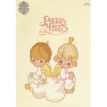 Revista Precious Moments Gloria & Pat PM-01 cross stitch chart