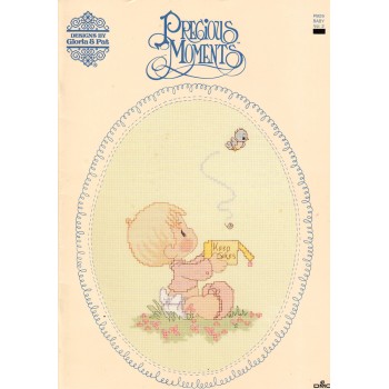 Revista Precious Moments Bebé vol. 2 Gloria & Pat PM-27 Baby vol 2 cross stitch book