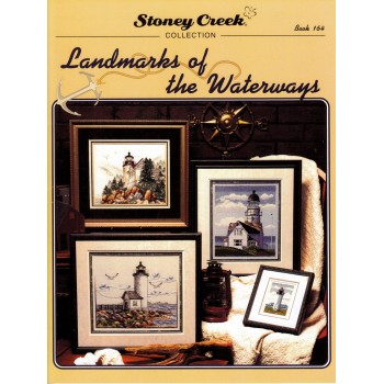 Gráfico Punto de Cruz Guías en la Travesía Stoney Creek 164 Landmarks of the waterways cross stitch book