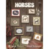 Gráfico Punto de Cruz Caballos Pegasus 107 Horses cross stitch chart
