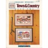 Gráfico Punto de Cruz Campo y Ciudad Dimensions B105 Town & Country Charles Wysocky Cross stitch chart book two