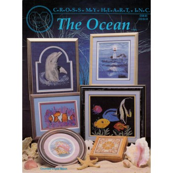 Gráfico Punto de Cruz El Océano Cross my Heart CSB-80 The Ocean cross stitch chart