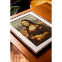 Kit Punto de Cruz DMC-LOUVRE La Gioconda-Mona Lisa (Da Vinci) BK1970/81