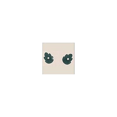 Abalorio Mill Hill Treasure 12230 Petite Leaves Matte Dark Green para punto de cruz cross stitch