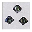 Abalorio de cristal para bordar o bisutería Mill Hill 13072 Rondele Peridot/Citrine embroidery beads