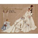 Gráfico Punto de cruz La Boda Marilynn Leavitt-Imblum Lavender & Lace The Wedding cross stitch chart