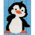 Pingüino (Puntada Larga) Vervaco PN-0009428 Penguin Long Stitch