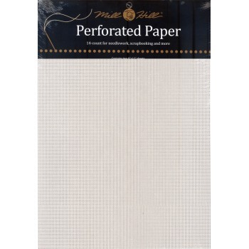 Papel Perforado Blanco para Punto de Cruz Wichelt PP1 perforated paper for needlework