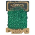 Hilo Glissen Gloss Rainbow  Blending Thread Verde Intenso Brillante 306