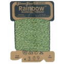 Hilo Glissen Gloss Rainbow  Blending Thread Verde Amarillento Brillante 309