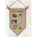 Kit Punto de Cruz Colgador Costura Bonheur de dames 5067 cross stitch kit