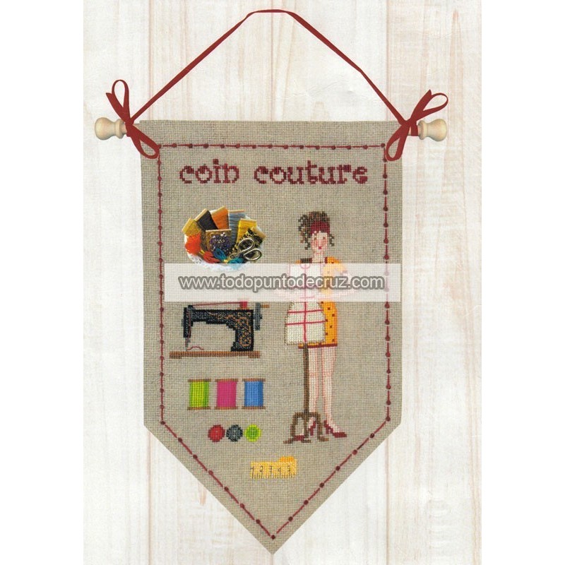 Kit Punto de Cruz Colgador Costura Bonheur de dames 5067 cross stitch kit