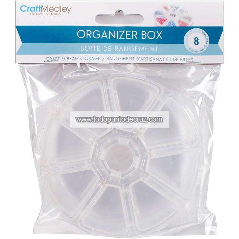 Caja Organizadora para Abalorios Craft Medley organizer box PB808