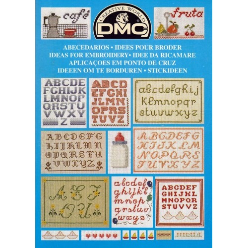 Librito Abecedarios DMC 14098-22  Ideas for embroidery