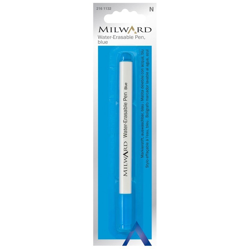 Rotulador Azul para Marcar la Tela Milward 2161132 erasable blue pen