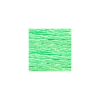 Hilo Mouliné DMC Fluorescente verde para bordado y punto de cruz E990 light effects cross stitch thread